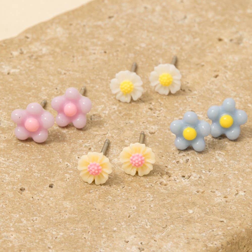 Flower Studs
