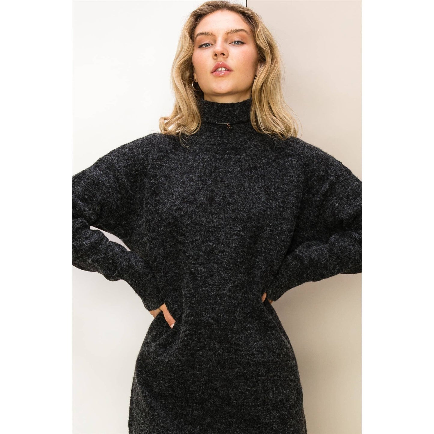 Plum Perfect Sweater Dress