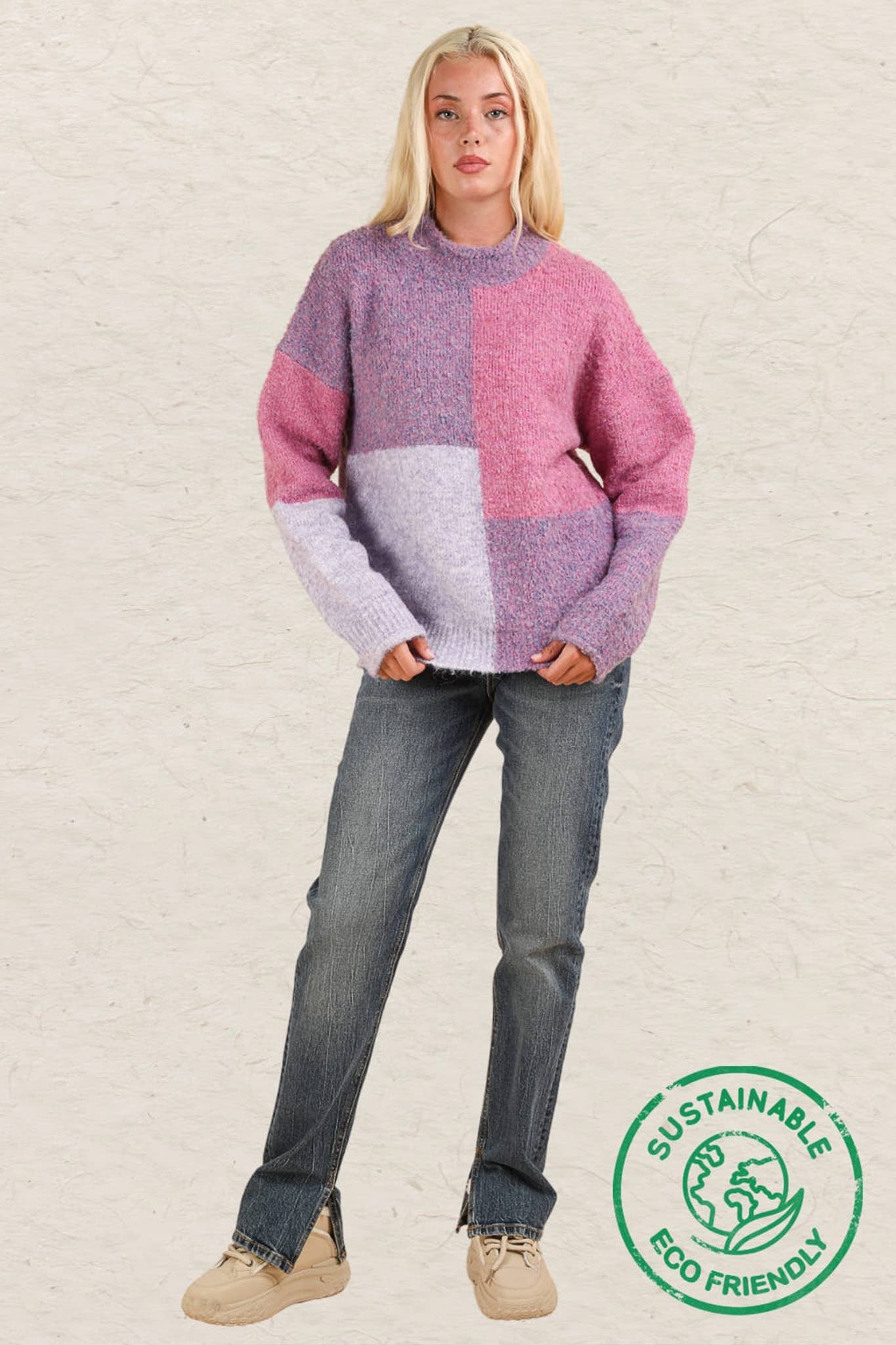 Hues of Violet Sweater