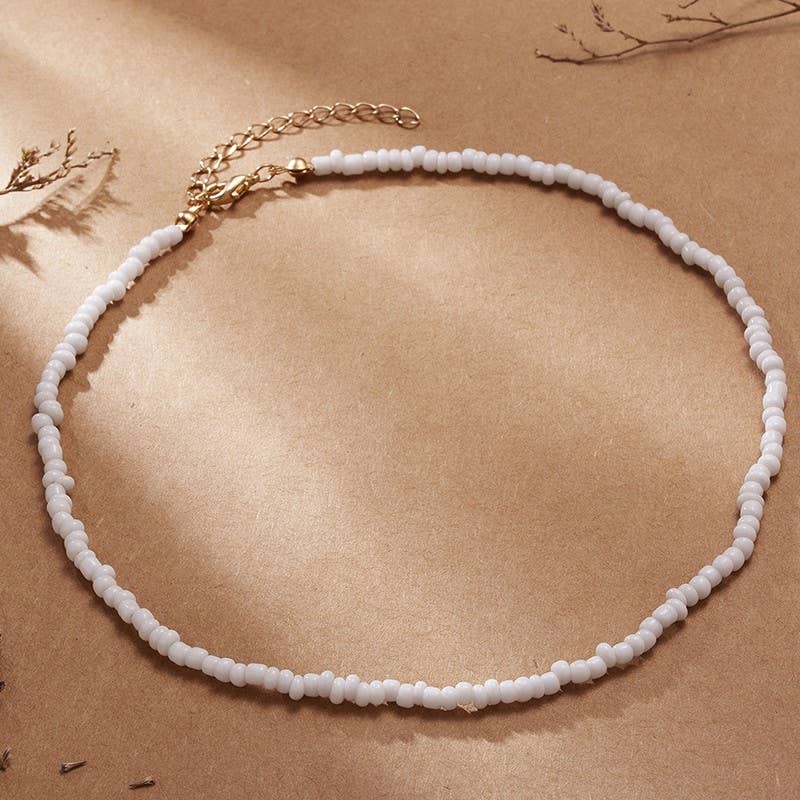 Puka Beaded Necklace