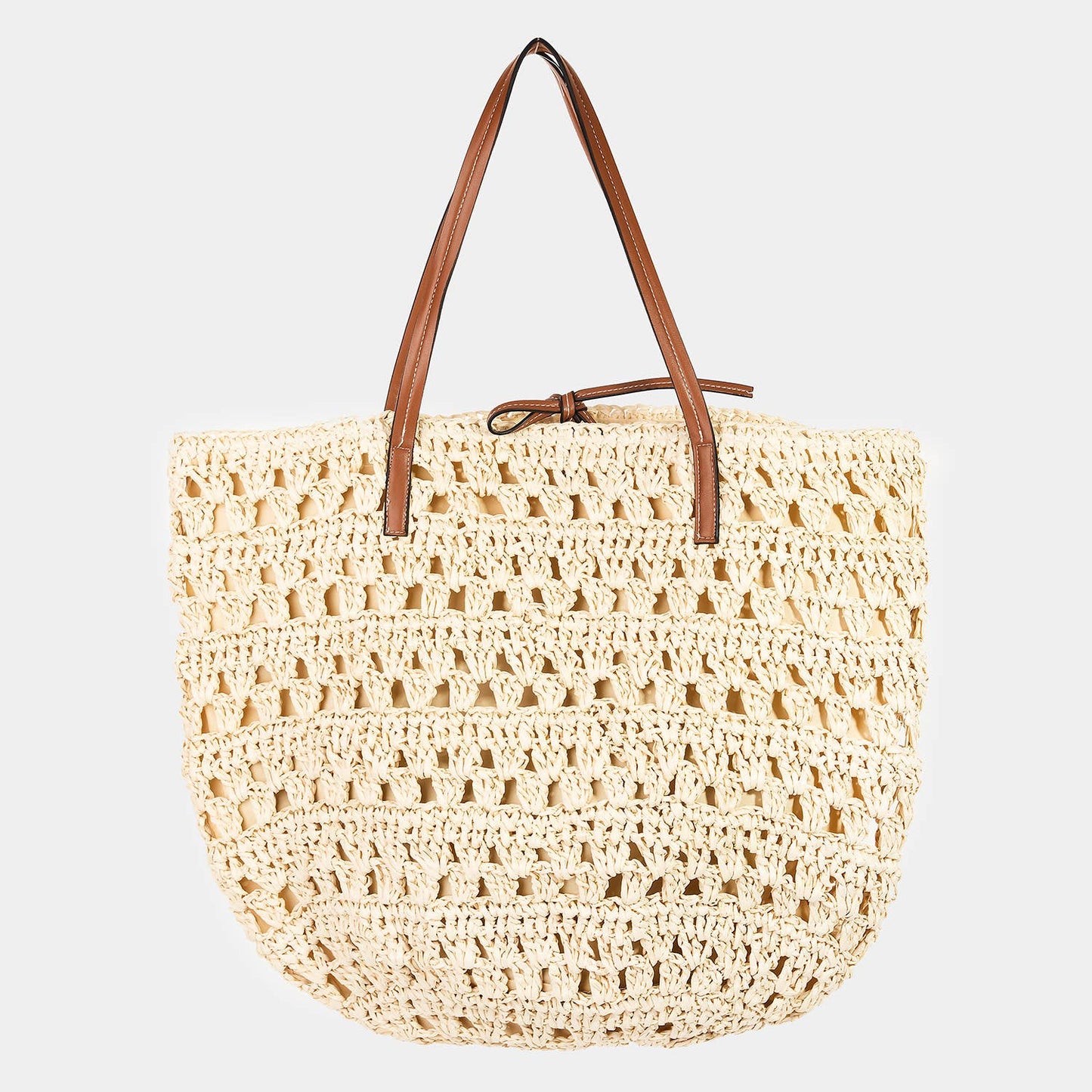 Simple Straw Tote