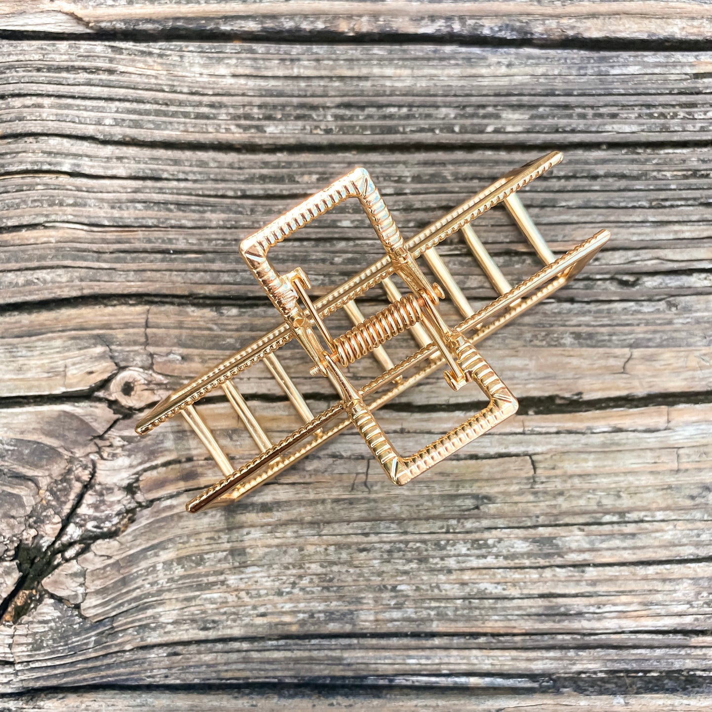 Hollow Rectangle Claw Clip