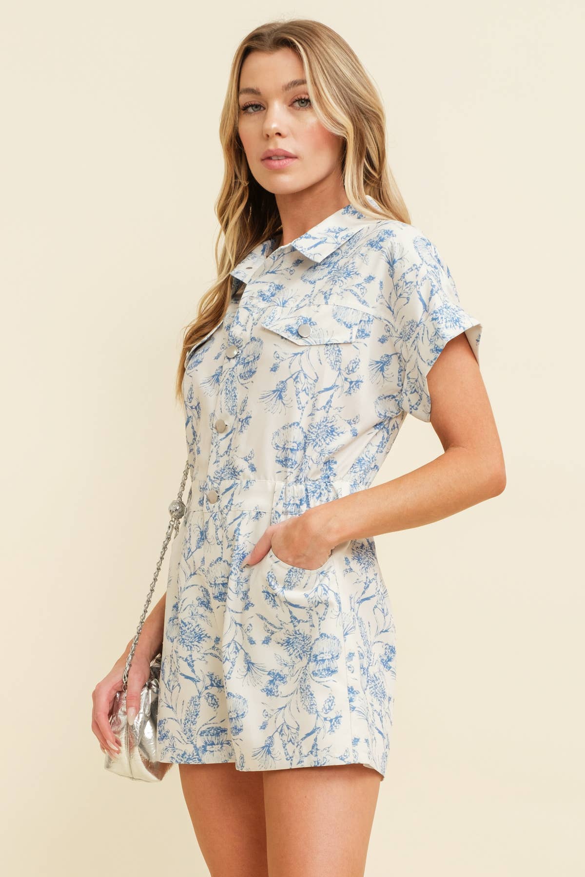 Delphinium Romper