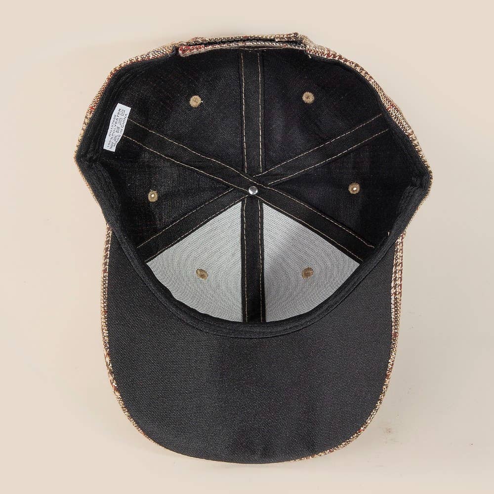 Glen Plaid Hat