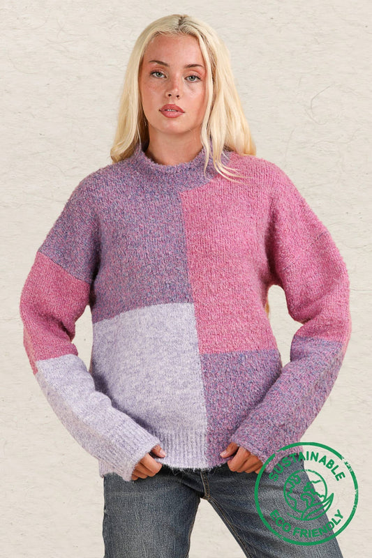 Hues of Violet Sweater