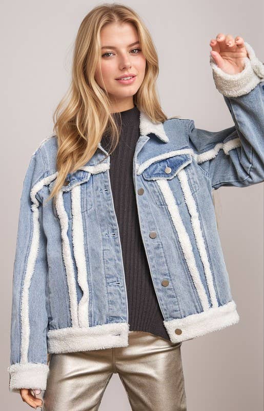 Final Trimmings Denim Jacket