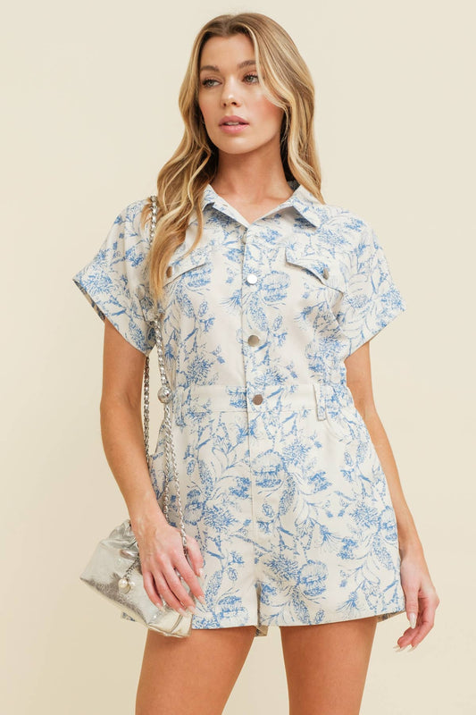 Delphinium Romper