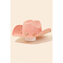 Load image into Gallery viewer, Butterfly Strap Cowboy Hat
