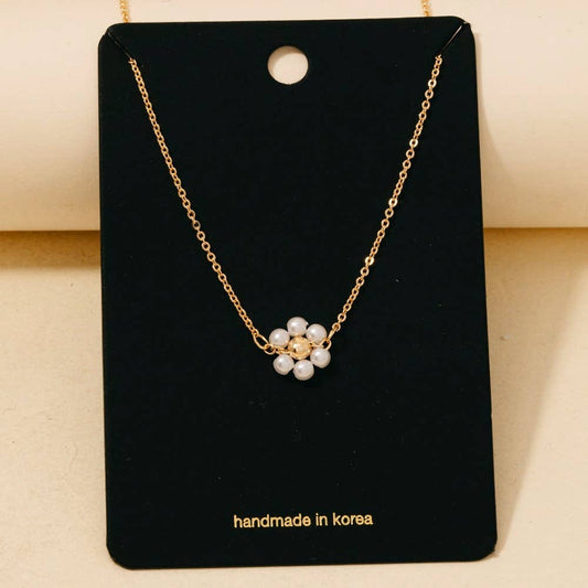 Pearl Flower Pendant