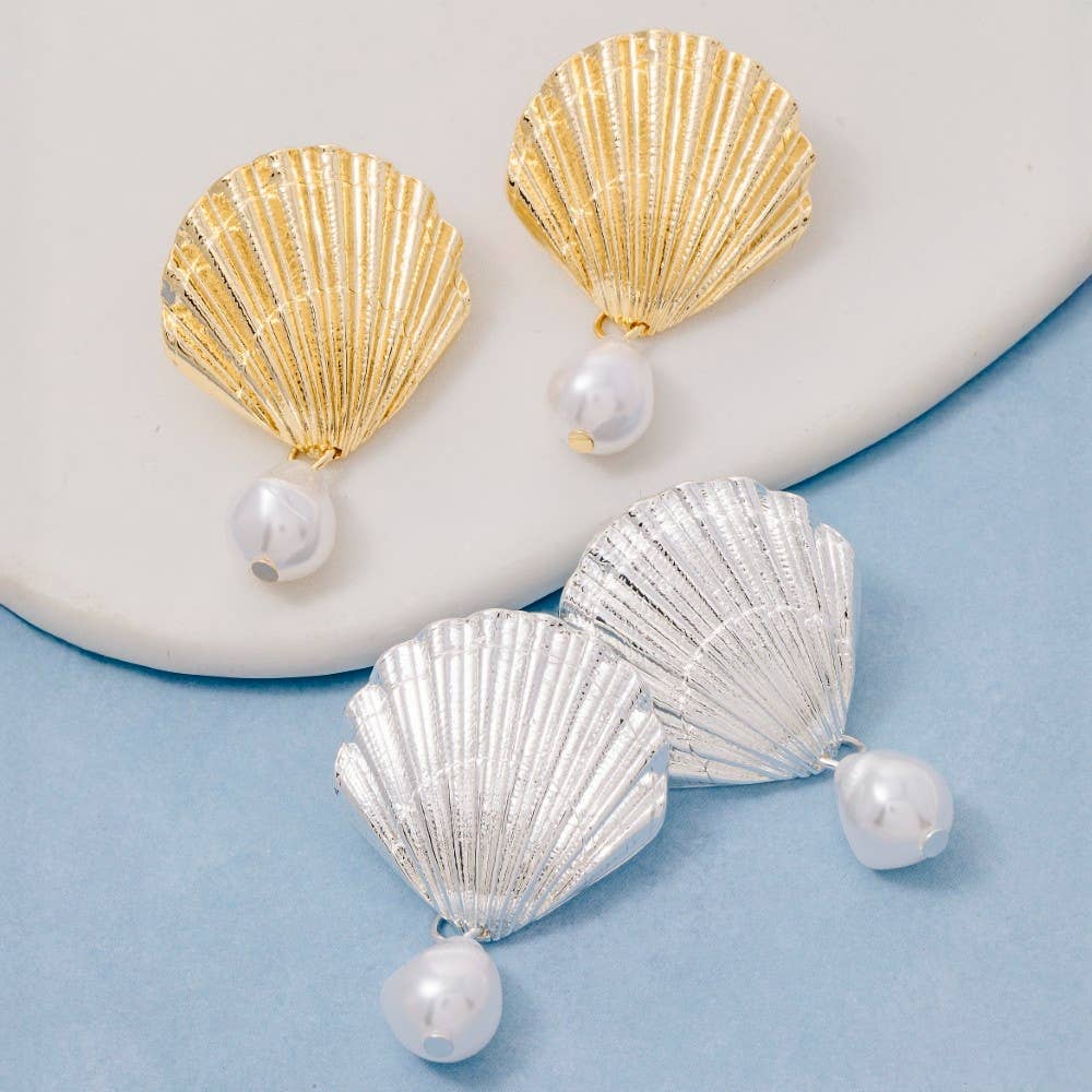 Scallop Earrings