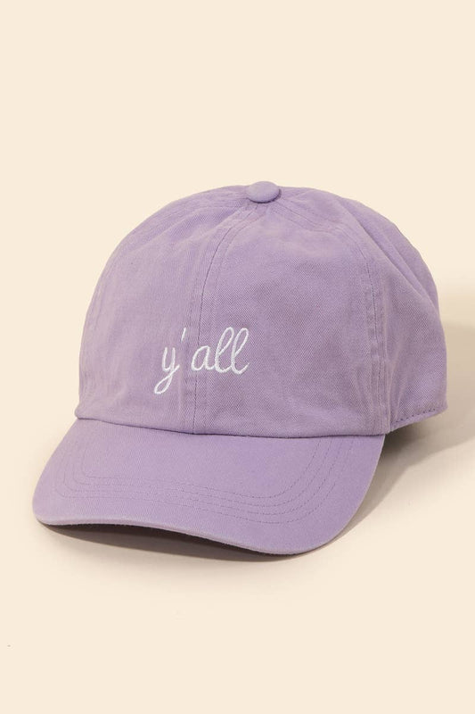 Y'all Baseball Hat