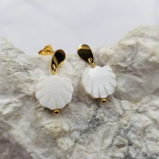 Clamshell Earrings