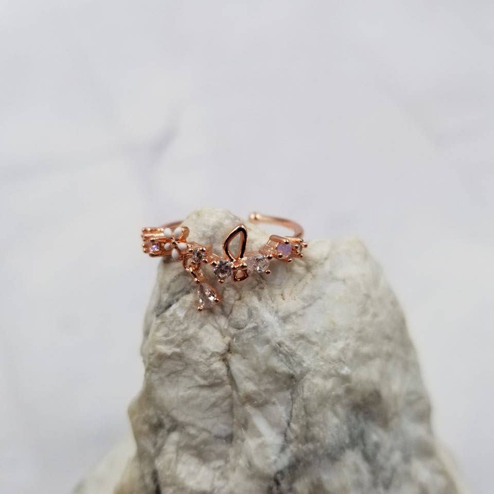 Rosy Blooms Ring