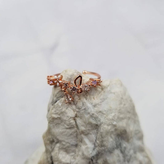 Rosy Blooms Ring