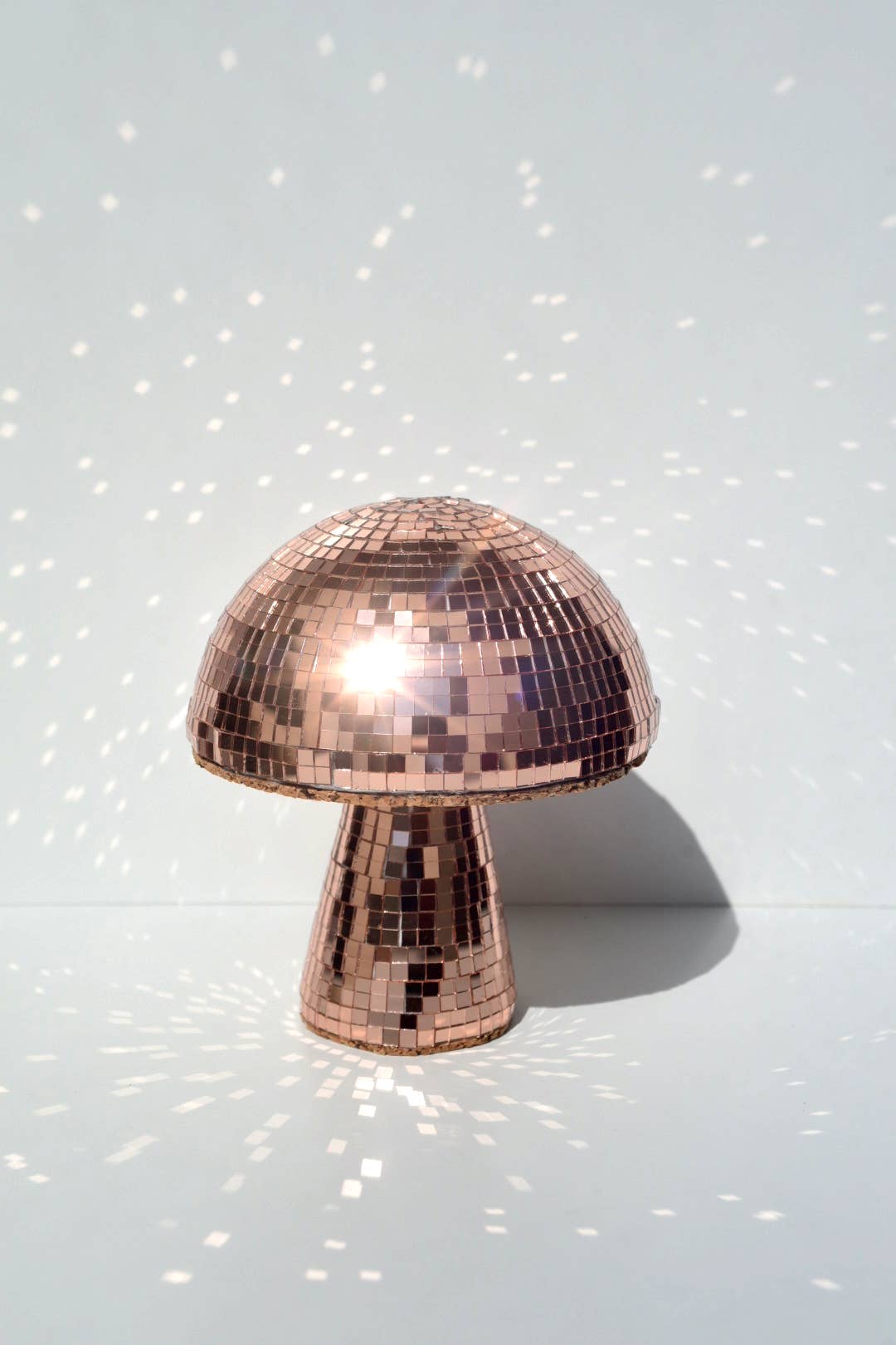 Rose Gold Disco Mushroom