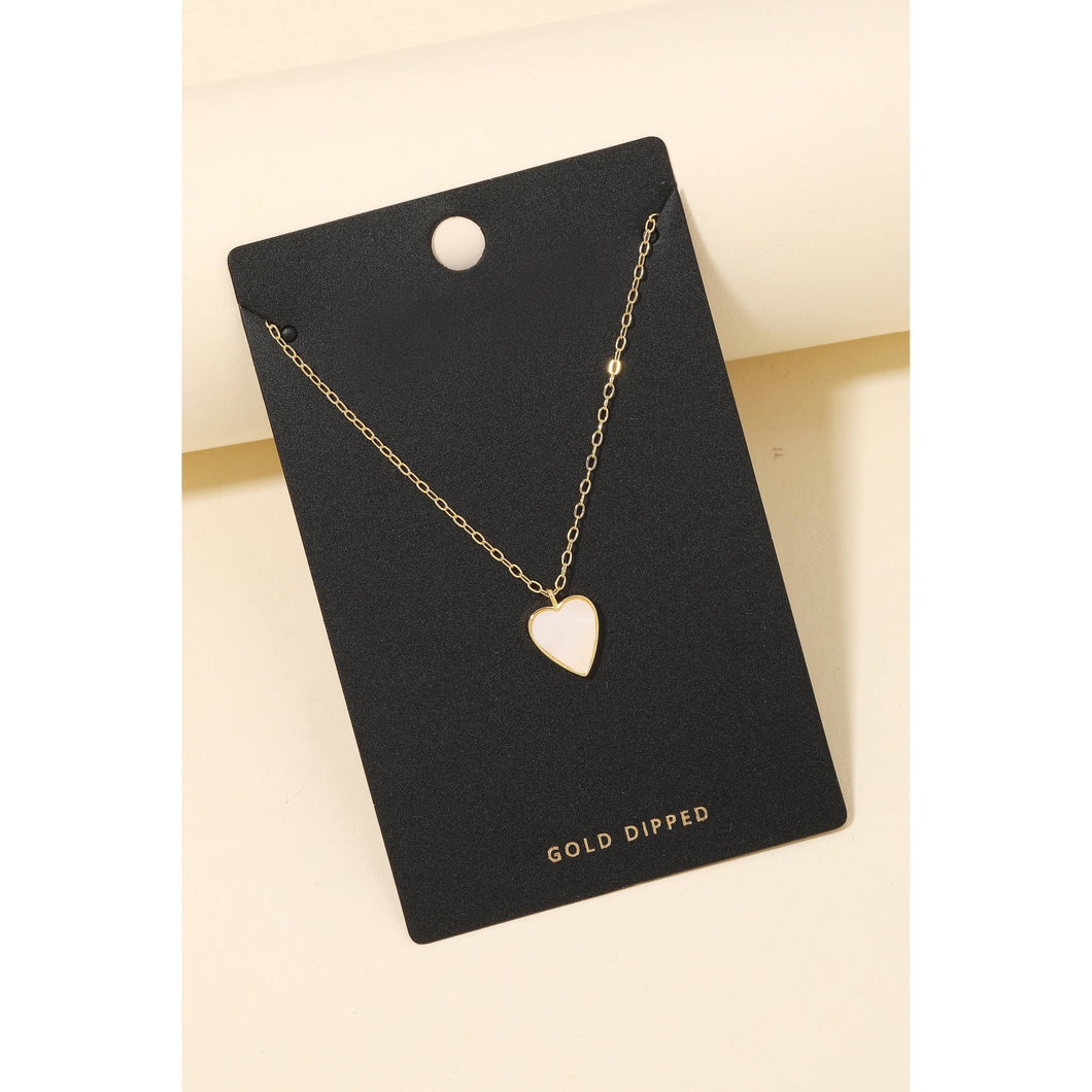 Pearl Heart Pendant