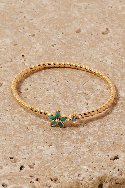 Rope Flower Ring