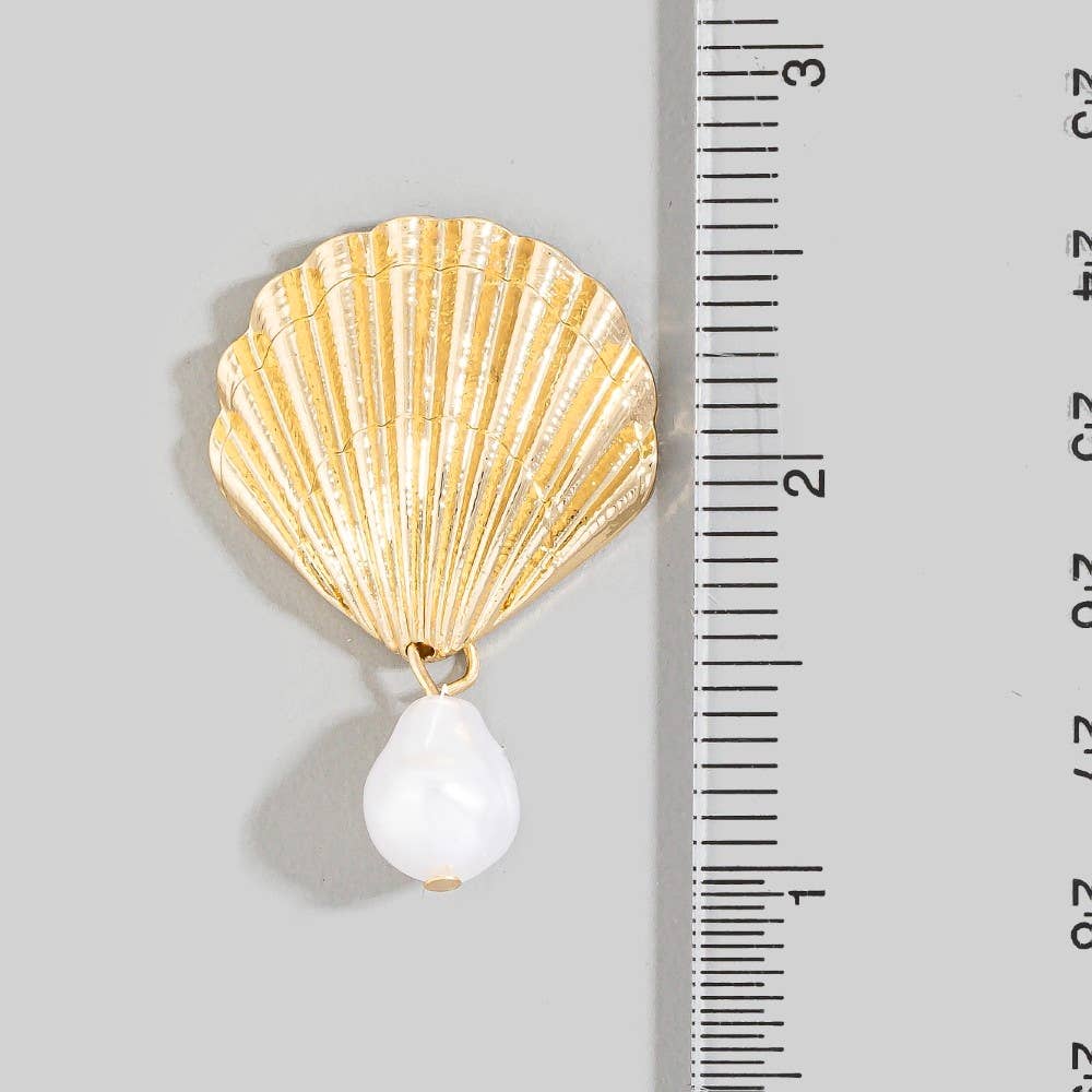 Scallop Earrings