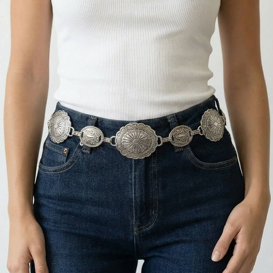 Burnished Chain Belt