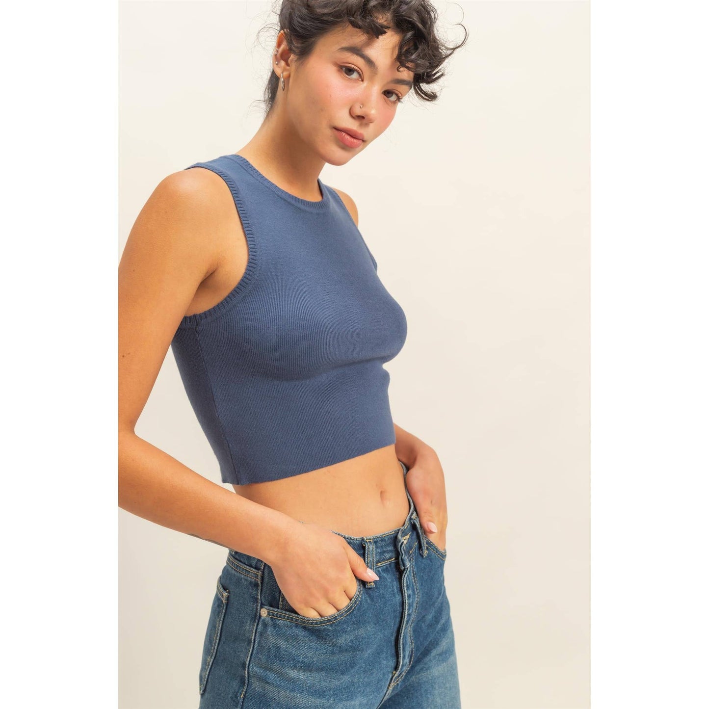 Ribbed Knit Tank