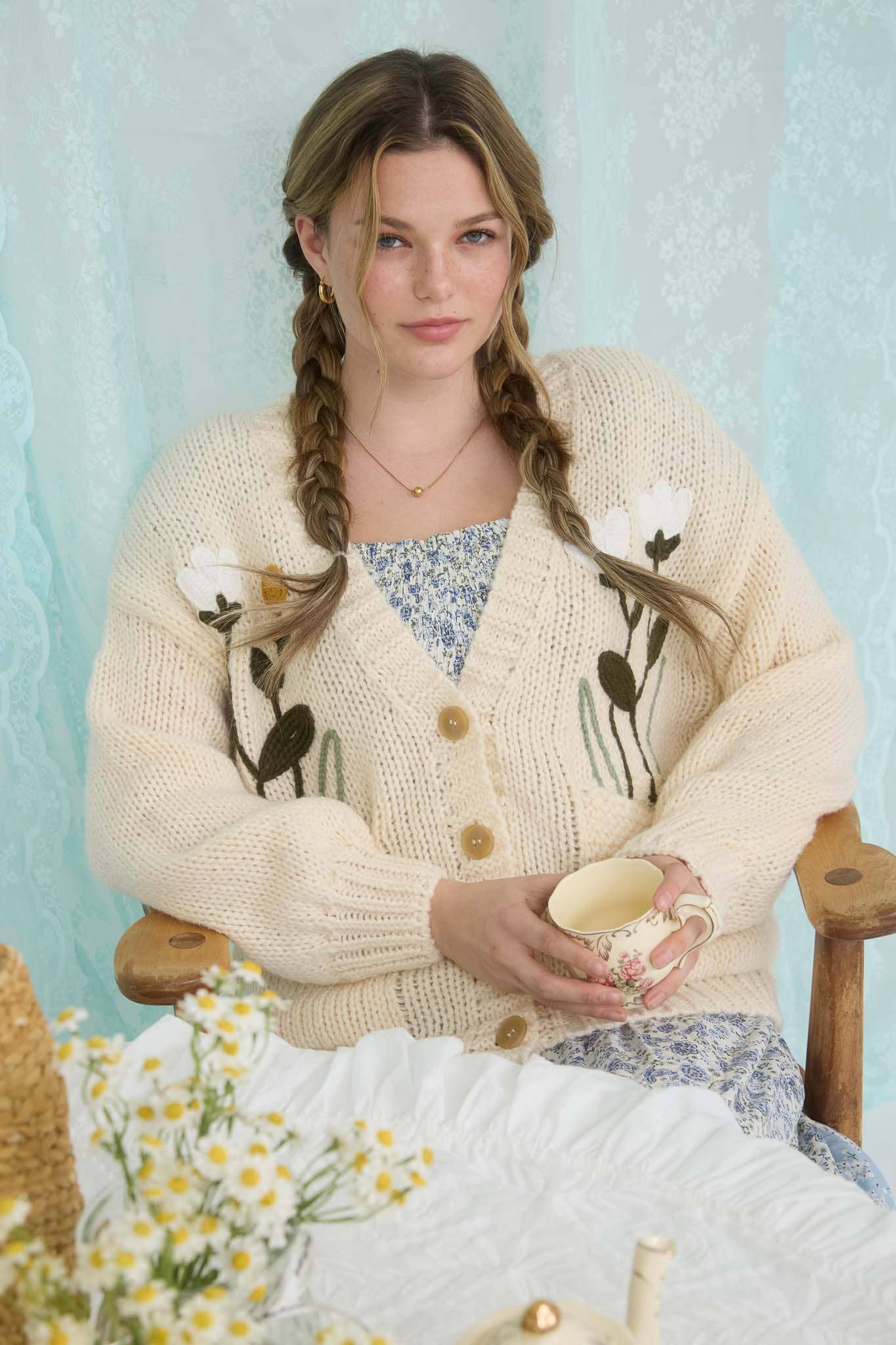 Spring Blooms Cardigan