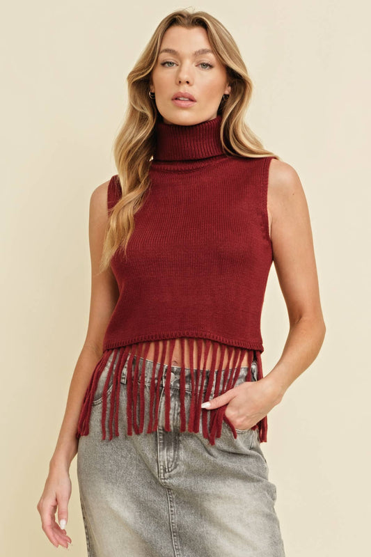 On The Fringe Sweater