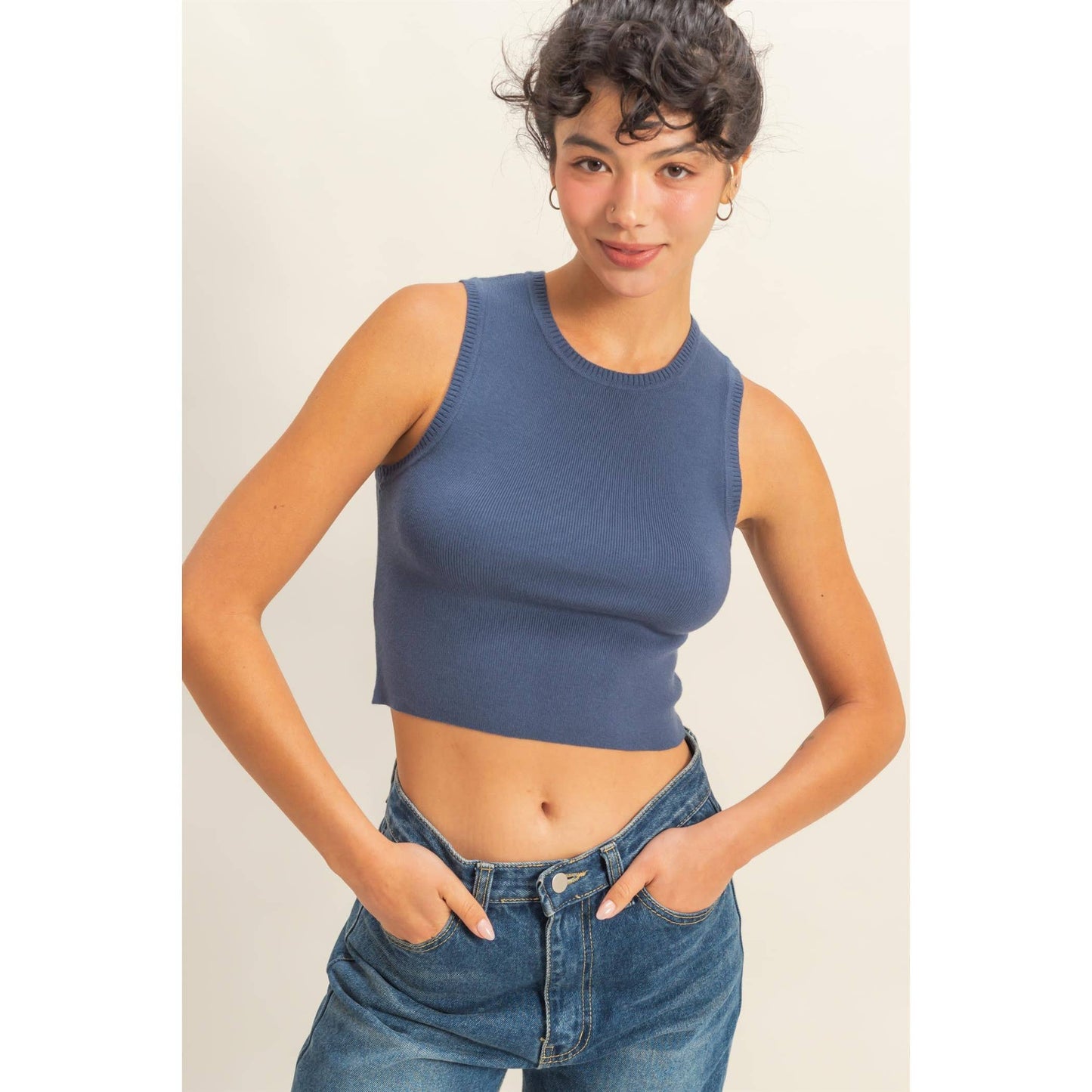 Ribbed Knit Tank