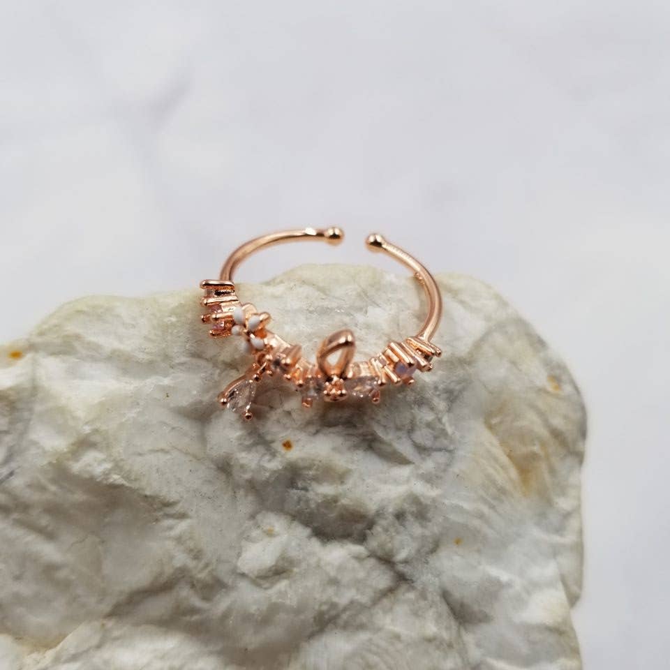 Rosy Blooms Ring