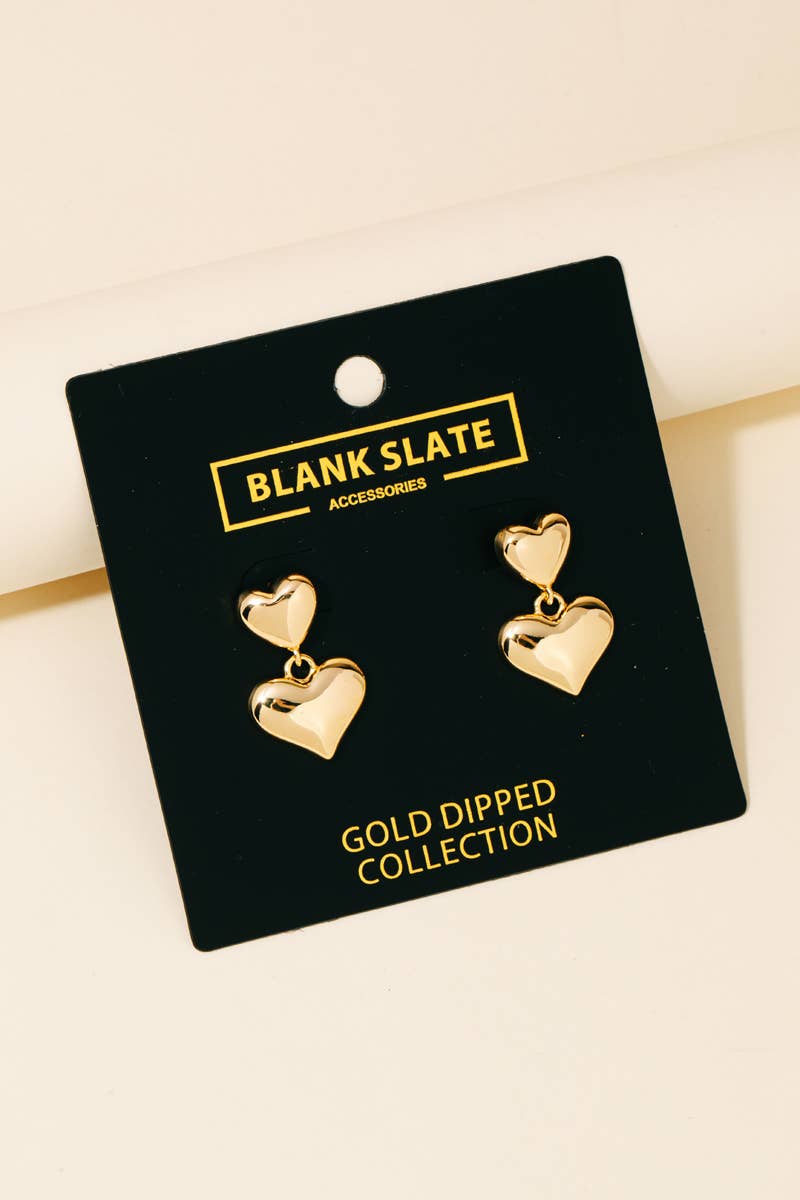 Double The Love Earring