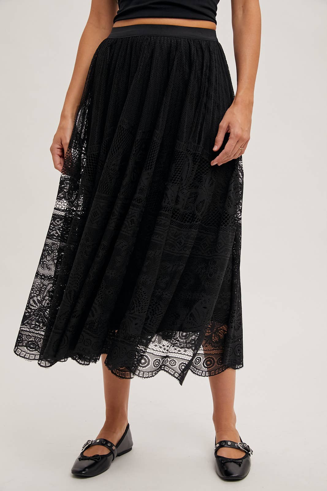 Boho Lace Midi