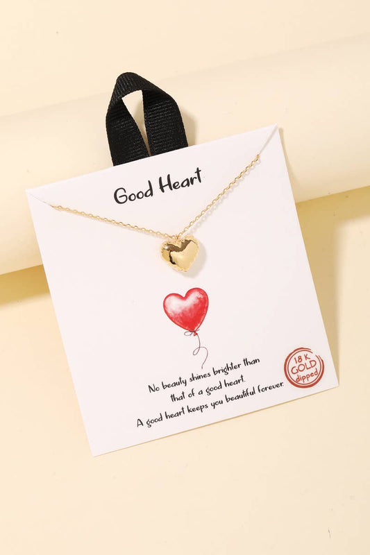 Balloon Heart Pendant