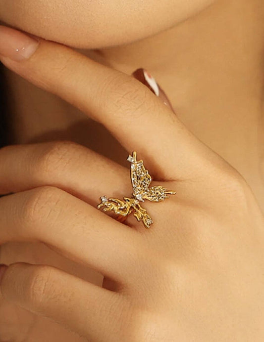 Modern Monarch Ring