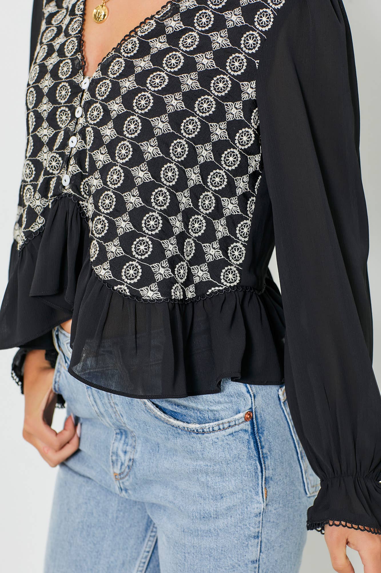 In Stitches Blouse