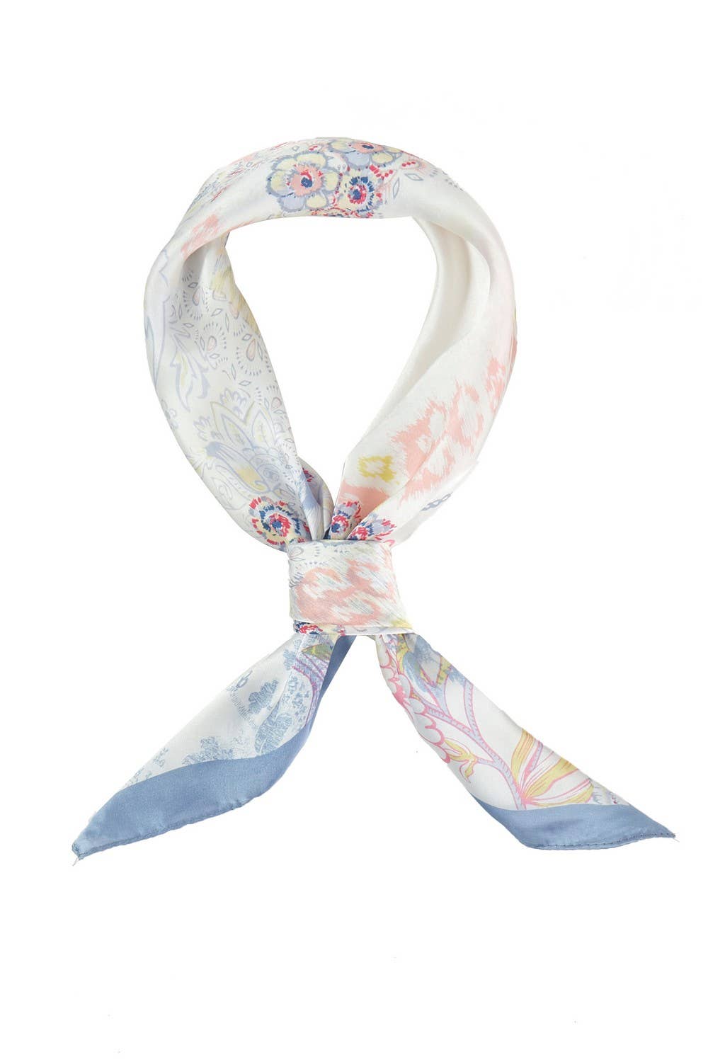 Watercolor Floral Scarf