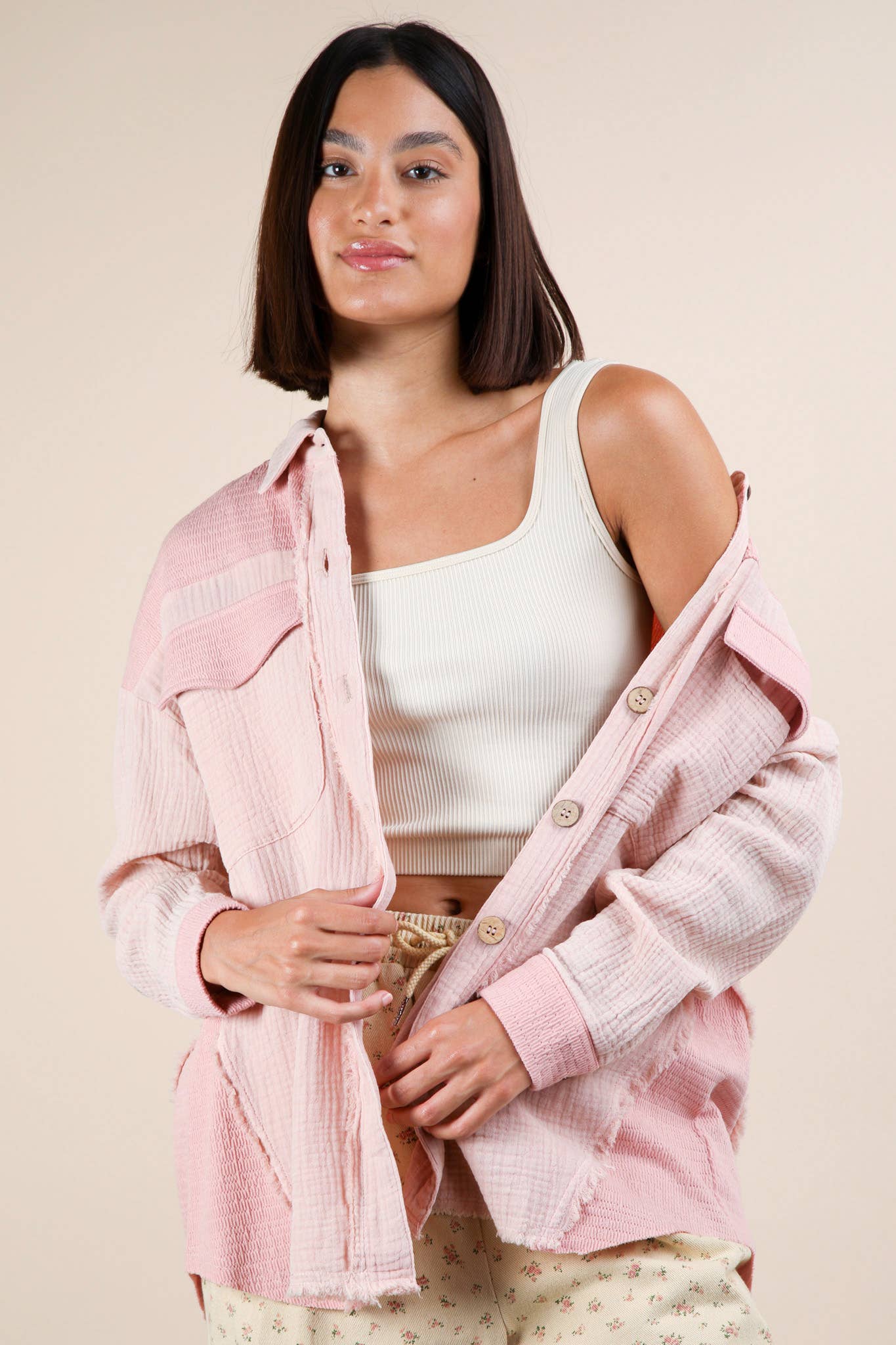 Blushing Shacket