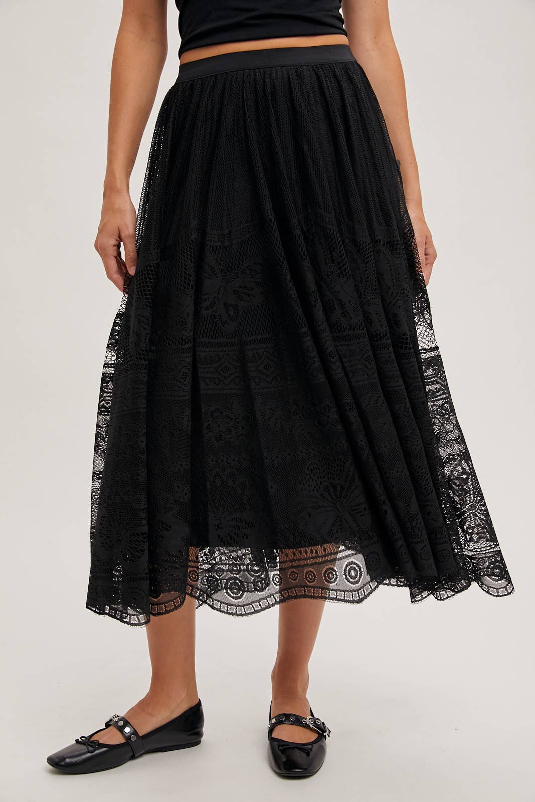 Boho Lace Midi