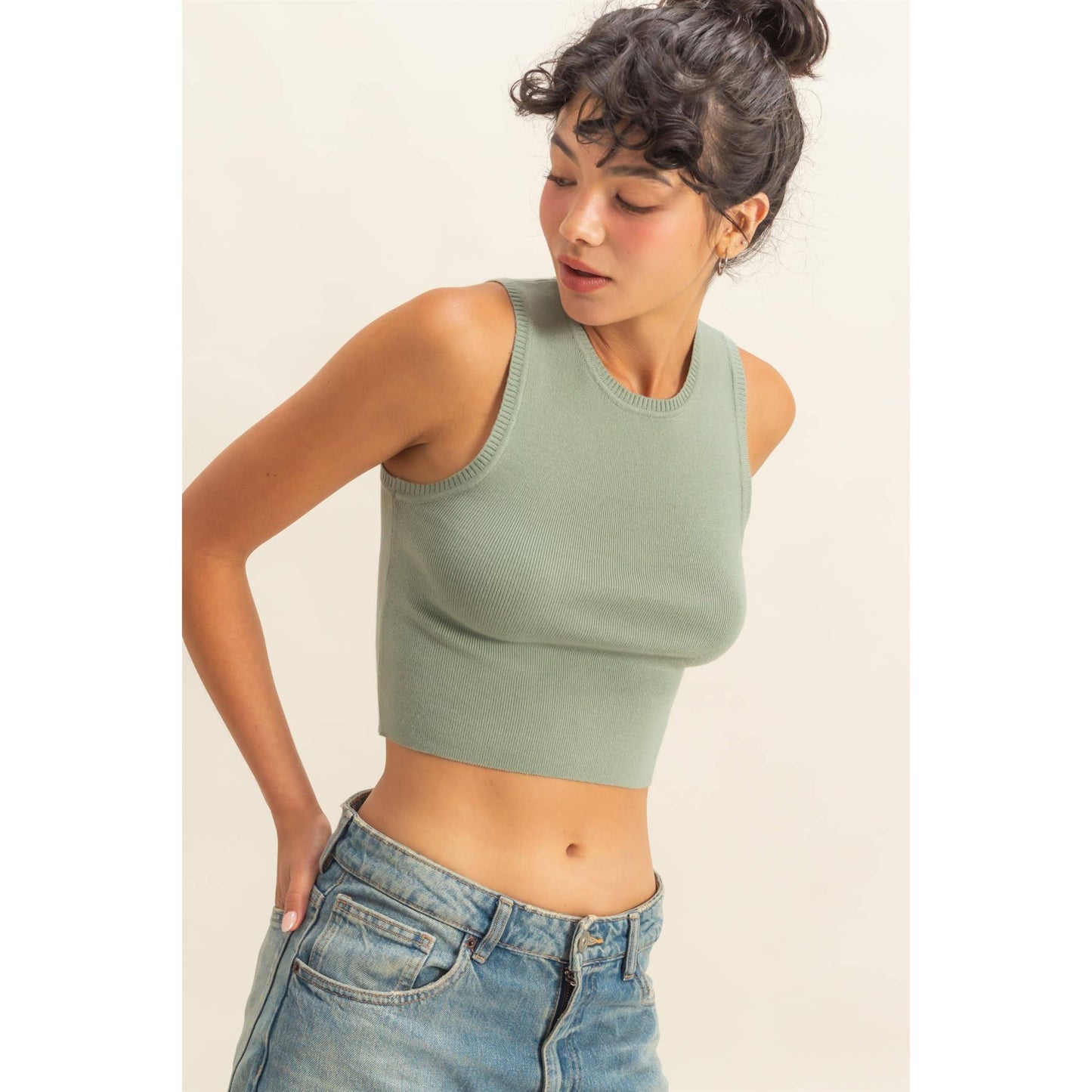Ribbed Knit Tank