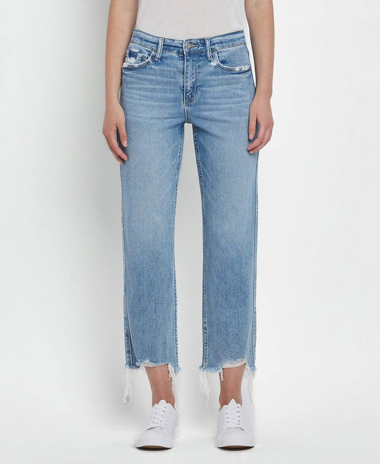 Straight Cropped Jeans