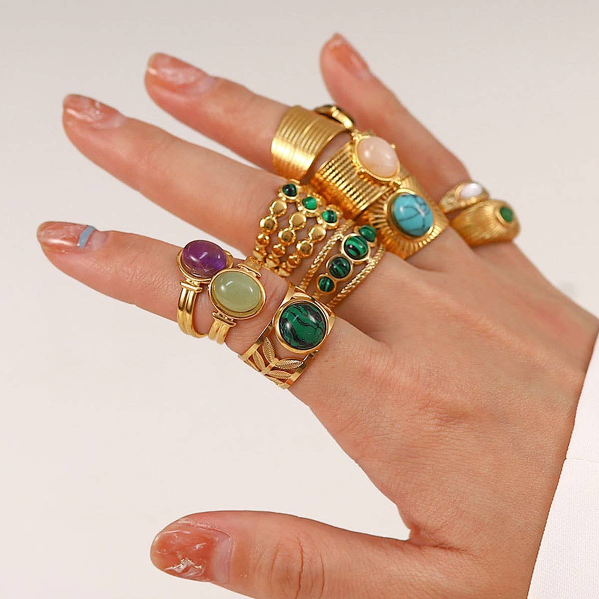 Purple Stone Ring