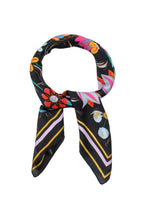 Load image into Gallery viewer, Contrast Floral Scarf
