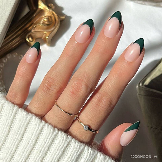 Château French Tip Nails