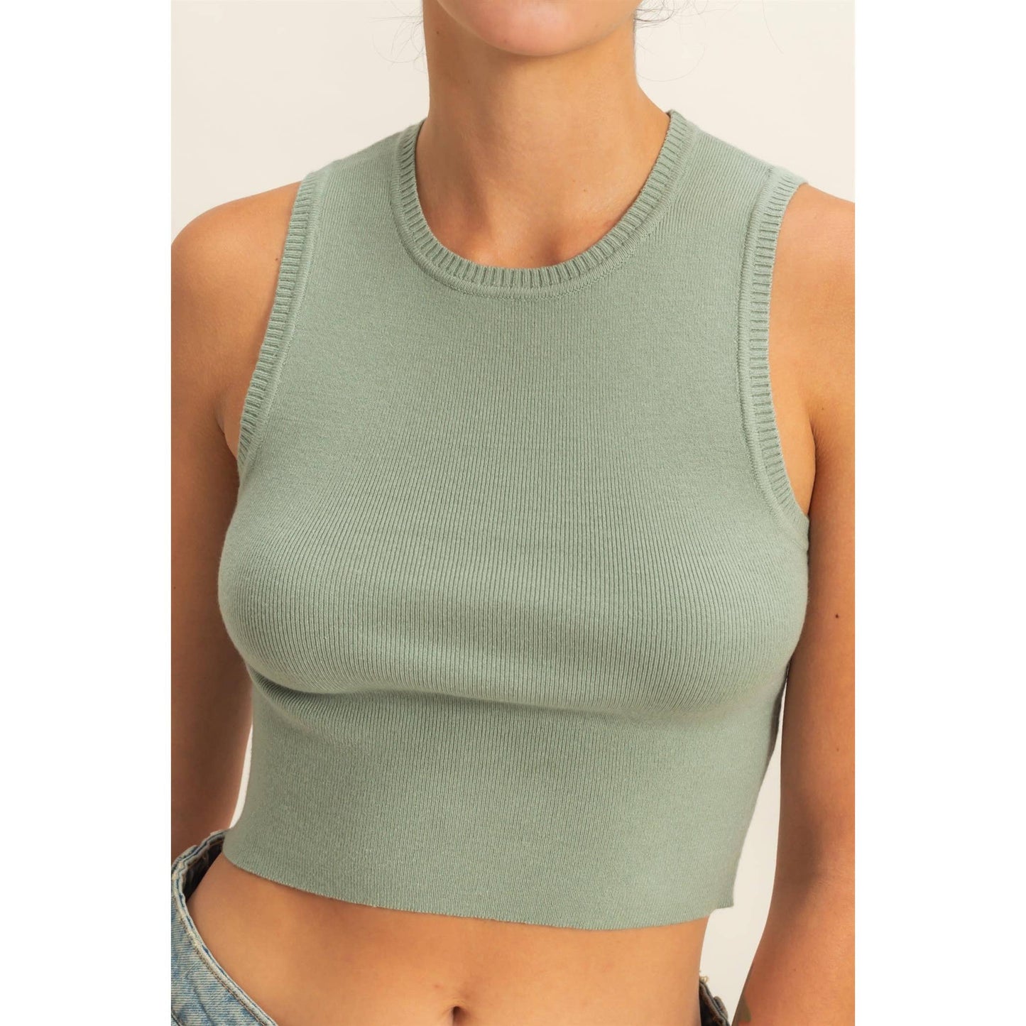 Ribbed Knit Tank