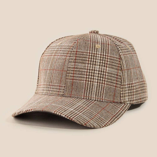 Glen Plaid Hat