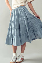 Load image into Gallery viewer, Denim Midi Skirt
