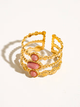 Load image into Gallery viewer, Posh Pink Stone Ring
