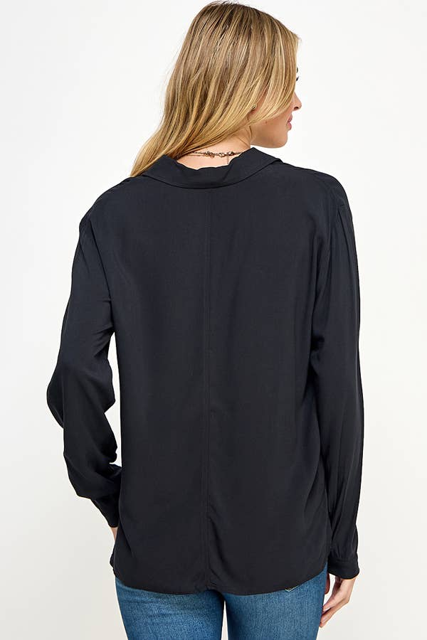 Closet Staple - Button Up Blouse