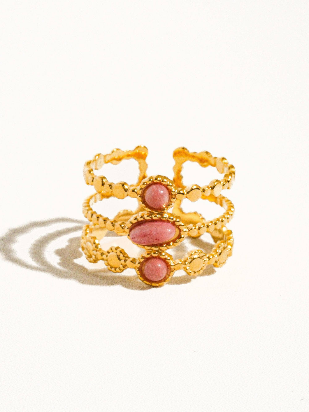 Posh Pink Stone Ring