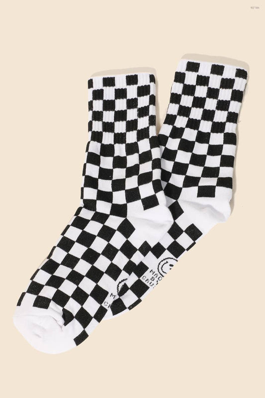 Checkered Socks