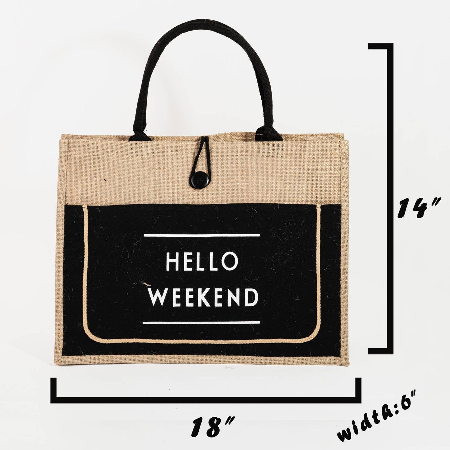 Hello Weekend Tote