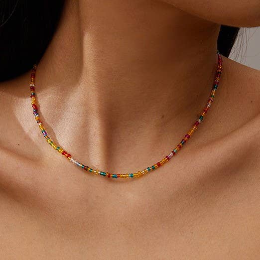 Puka Beaded Necklace
